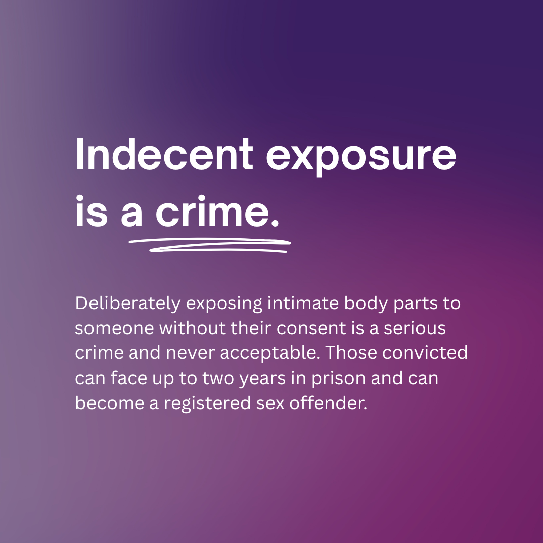 indecent exposure is a crime