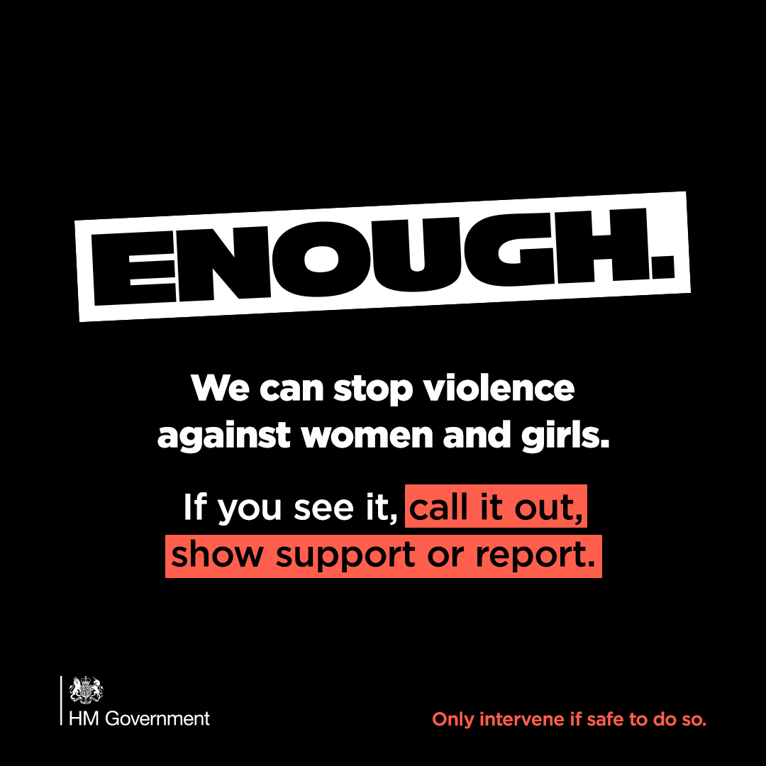 Enough campaign graphic