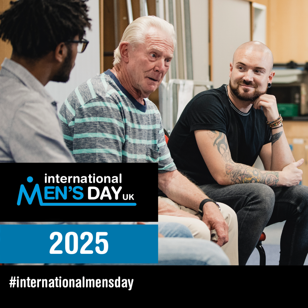 IMD 2025 poster three men talking