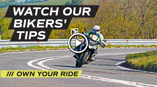 Watch our bikers' tips