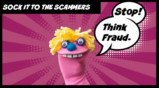 Sock it to the Scammers