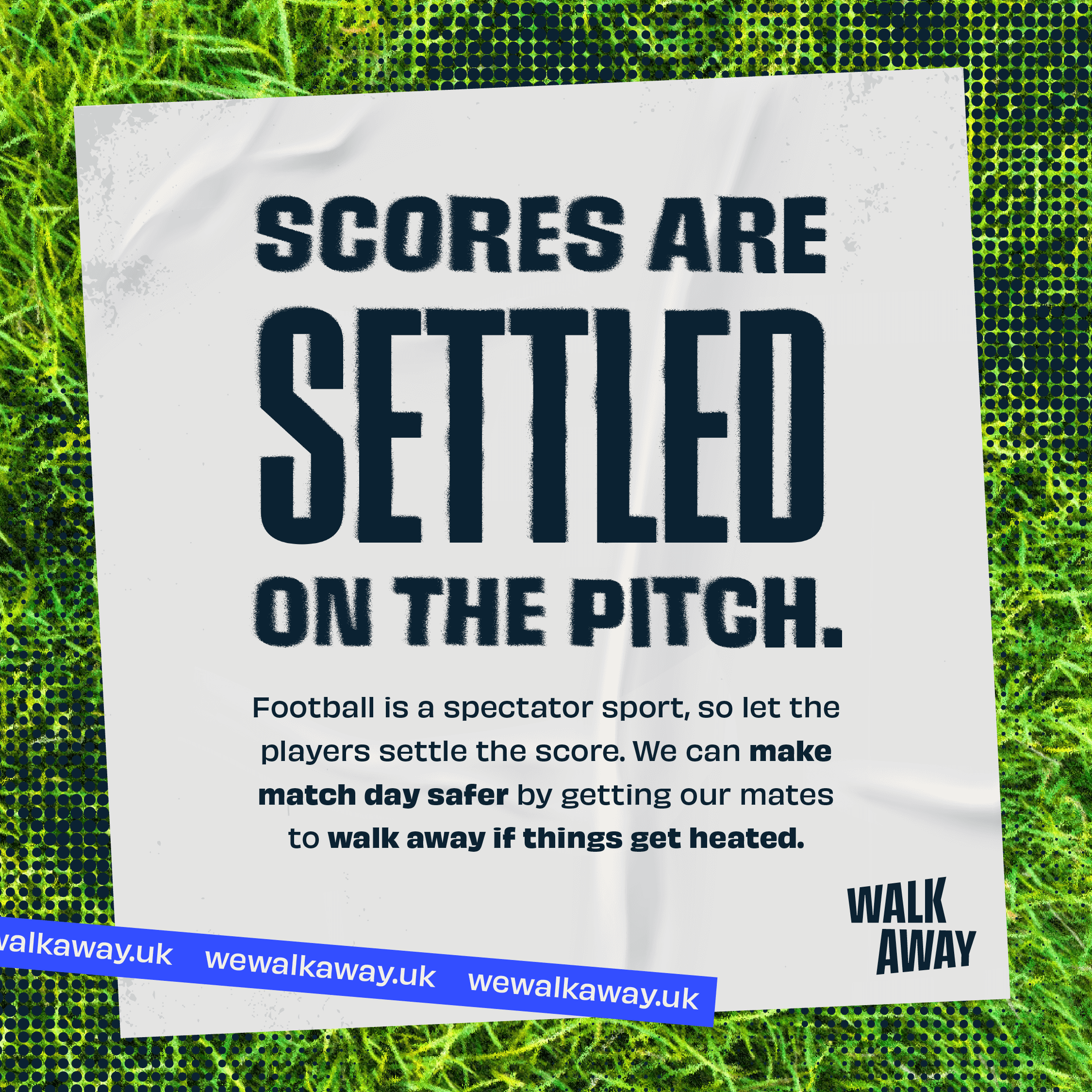 Scores are settled on the pitch 