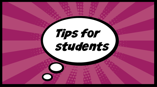 Tips for students