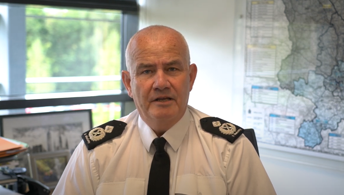 An image of Deputy Chief Constable Simon Blatchly