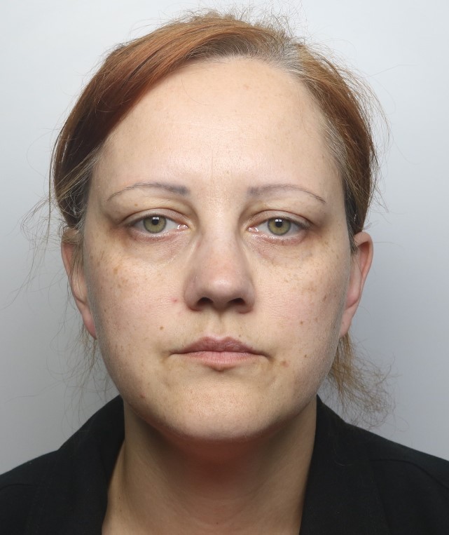 Custody image of Anna Podedworna who has been convicted of murdering and dismembering her partner