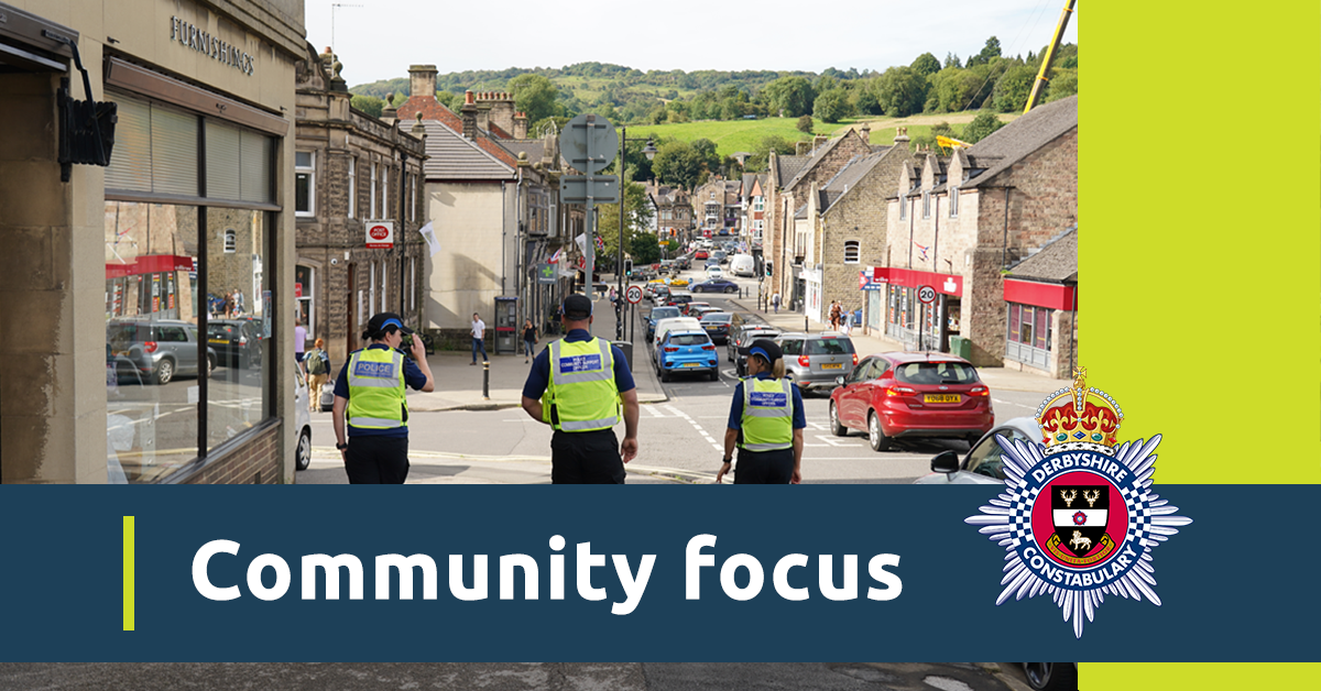 Officers patrolling