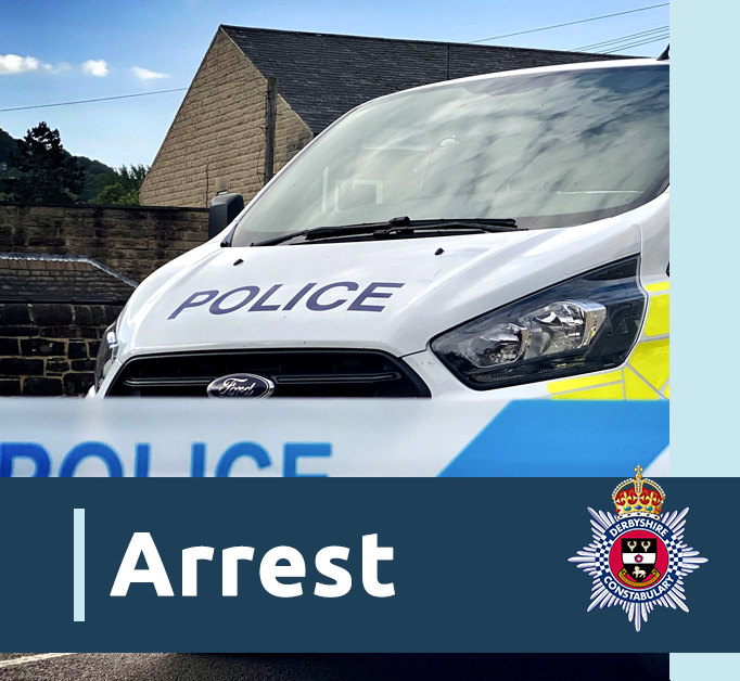 Police van overlaid with word 'arrest'