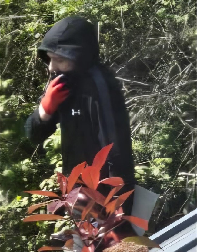Officers investigating a burglary in Swadlincote have released pictures of a man we would like to speak with in connection with the incident.