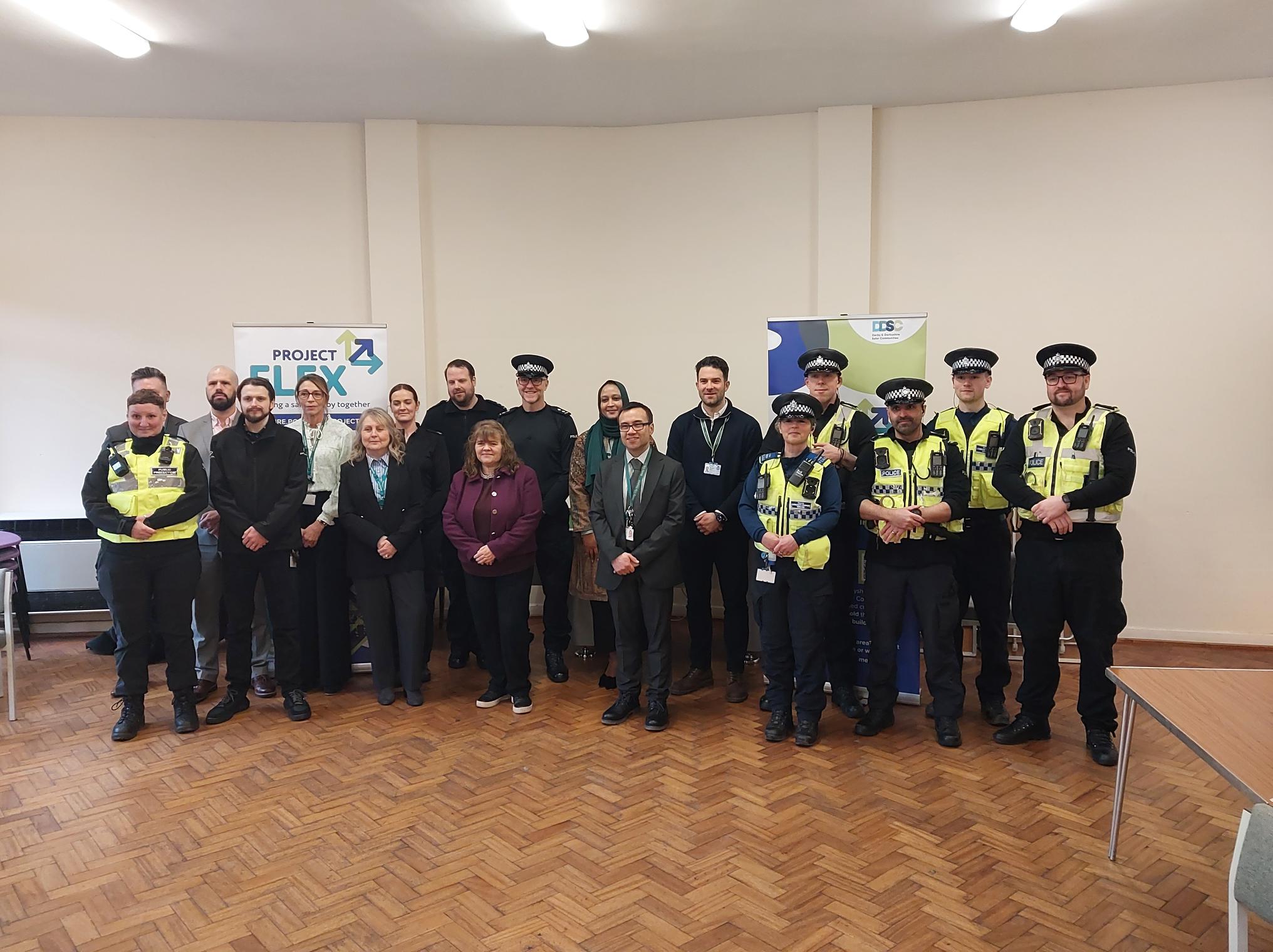 A collaborative project to tackle serous and organised crime in part of Derby has so far resulted in more than 100 arrests.